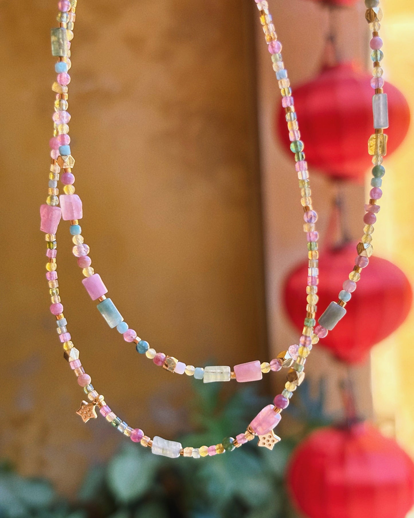 watermelon sugar necklace