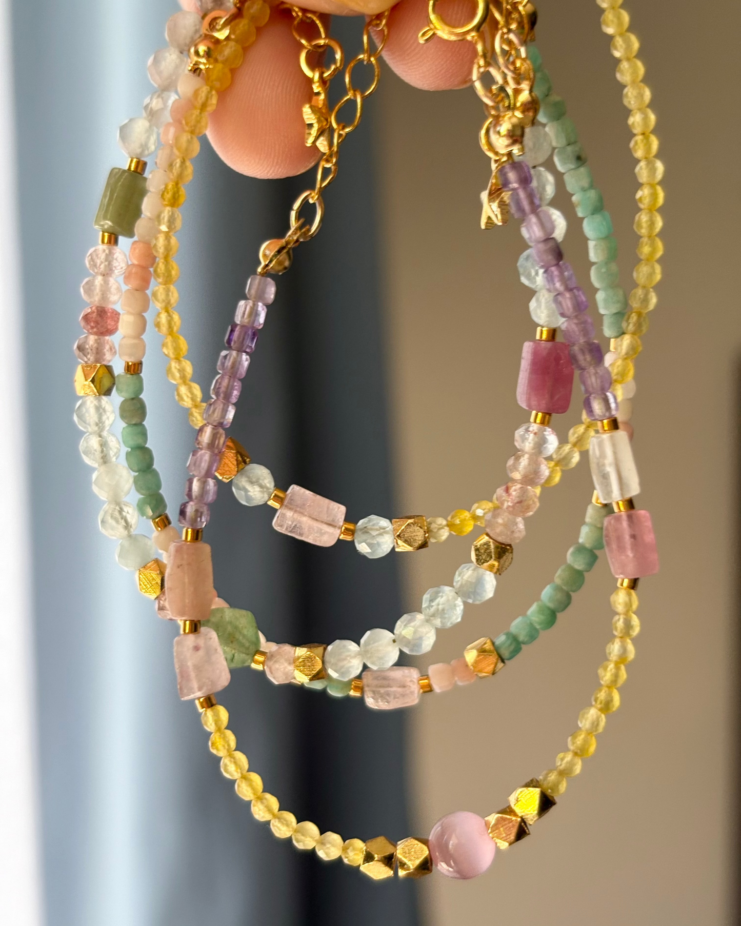 cotton candy bracelet