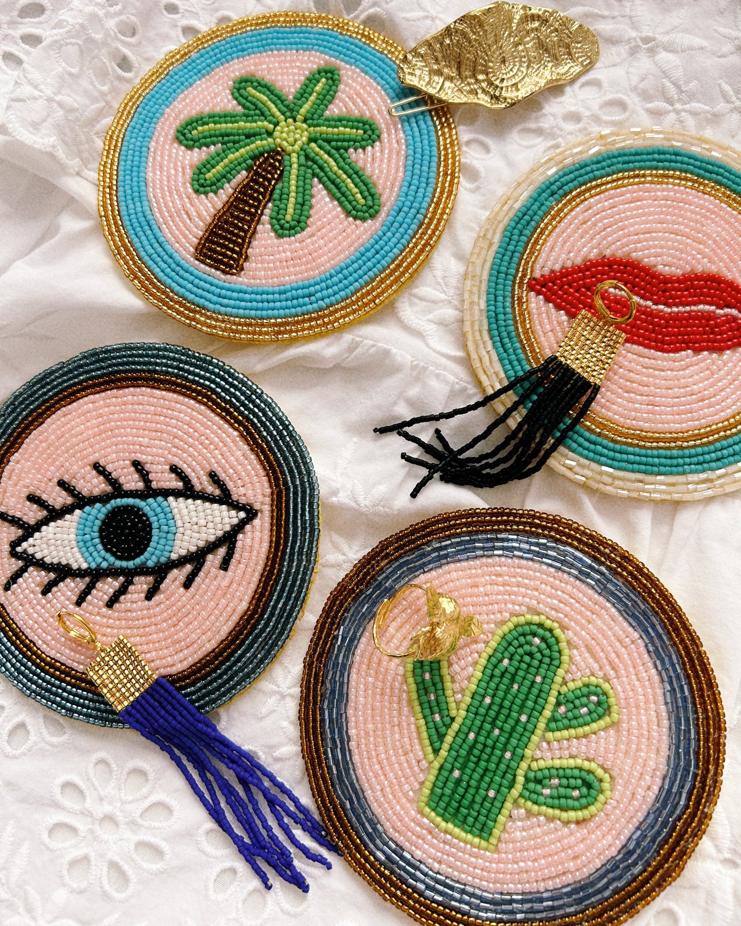 tropical coaster set