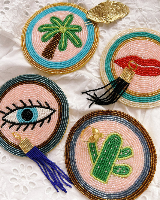 tropical coaster set