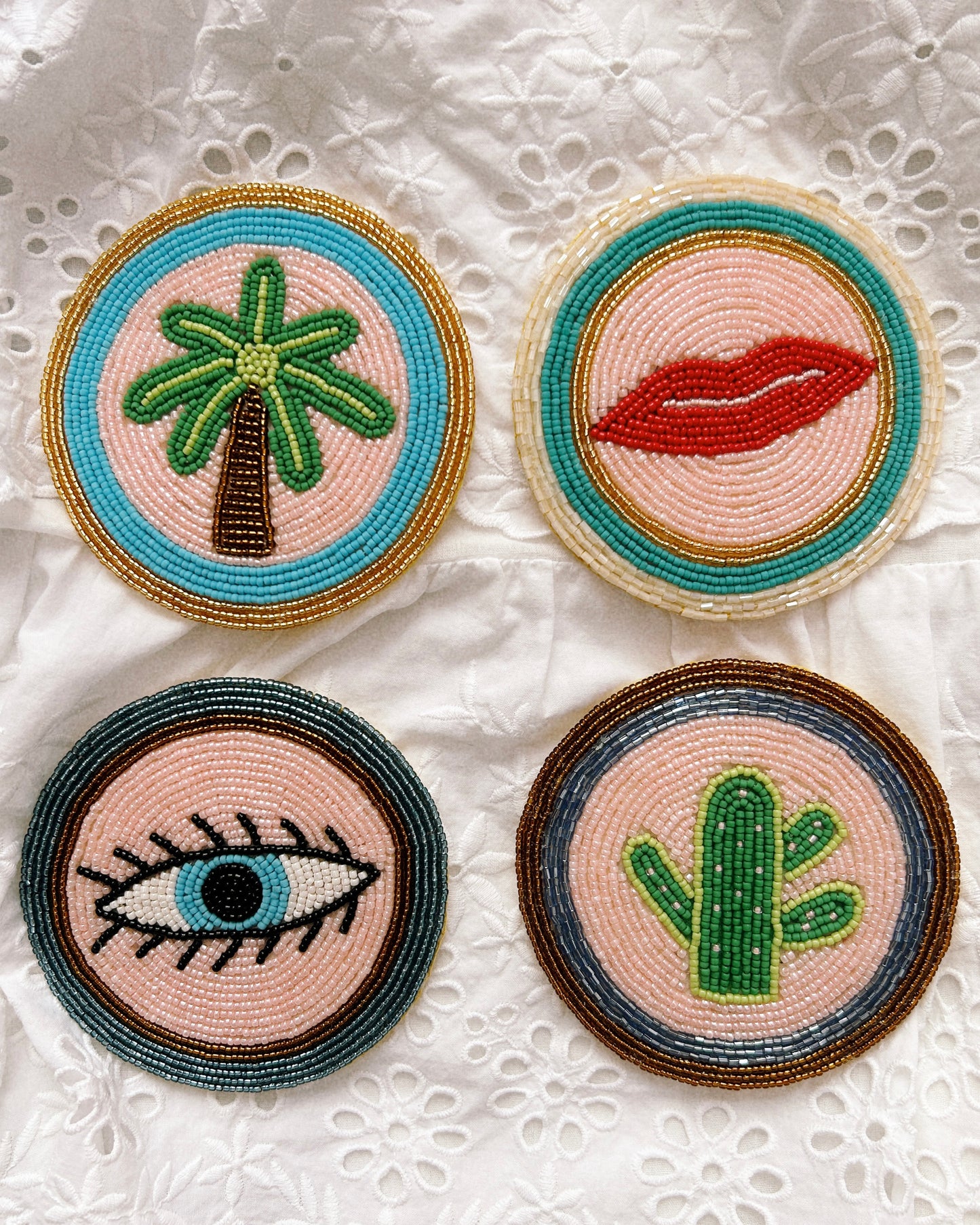 tropical coaster set