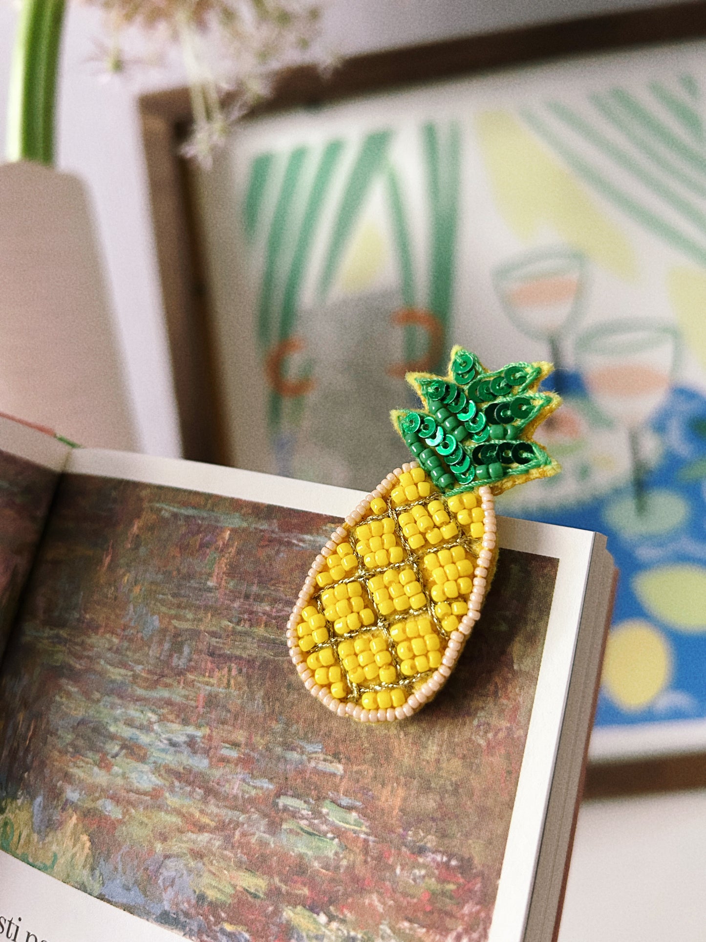 fruit hairclips